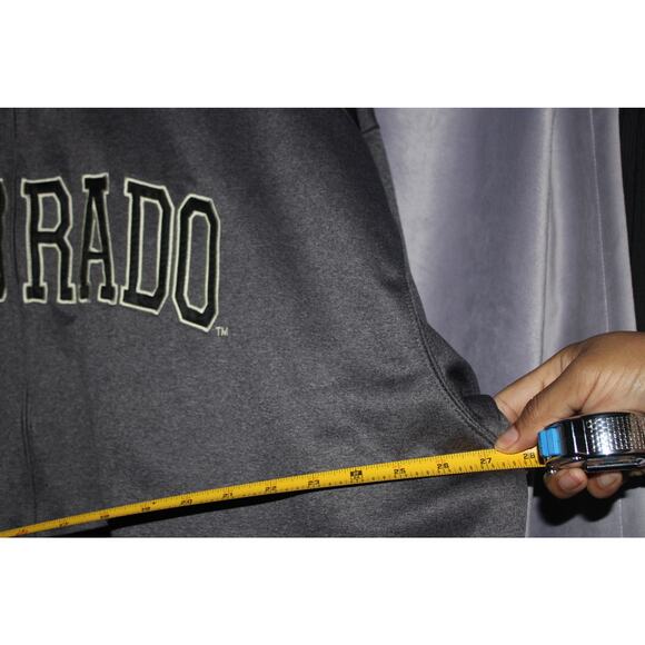 Campus Drive Colorado State Zip-Up Turtleneck Sweater XXL - Picture 3 of 5